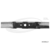 Castelgarden Fűnyíró kés Castelgarden G464, 440mm, 18.2mm, 3 furatos utángyártott