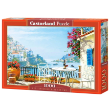 Castorland 1000 db-os puzzle - Mediterranean Wine for Two (C-105007) puzzle, kirakós