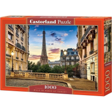 Castorland 1000 db-os Puzzle - Séta Párizsban (C-104925) (GXP-856330) puzzle, kirakós