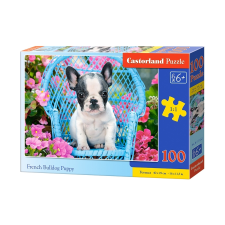 Castorland 100 db-os puzzle - Francia bulldog kölyök puzzle, kirakós