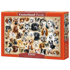 Castorland 1500 db-os puzzle - Kutya kollázs (C-151943) puzzle, kirakós