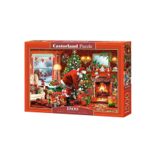 Castorland 1500 db-os puzzle - Santas Special Delivery (C-152100) puzzle, kirakós