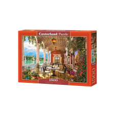 Castorland 1500 db-os puzzle - Tóparti kerthelység (C-152186) puzzle, kirakós