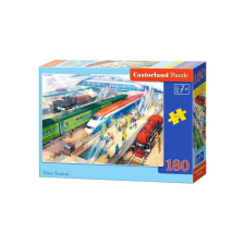 Castorland 180 db-os puzzle - Vasútállomás (B-018475) puzzle, kirakós