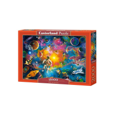 Castorland 2000 db-os puzzle - Ember az űrben (C-200849) puzzle, kirakós