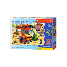 Castorland 20 db-os MAXI puzzle - Házépítés (C-02412) puzzle, kirakós