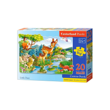 Castorland 20 db-os MAXI puzzle - Őzikék a folyóparton (C-02177) puzzle, kirakós