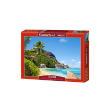 Castorland 3000 db-os puzzle - Trópusi tengerpart, Seychelles (C-300228) puzzle, kirakós