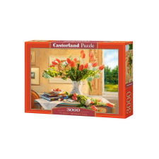 Castorland 3000 db-os puzzle - Viráglenyomatok (C-300594) puzzle, kirakós