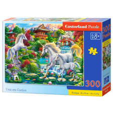 Castorland 300 db-os puzzle - Unicorn Garden puzzle, kirakós