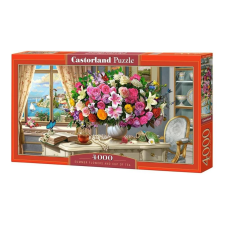 Castorland 4000 db-os puzzle - Tea és virág (C-400263) puzzle, kirakós