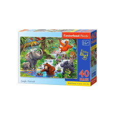 Castorland 40 db-os MAXI puzzle - A dzsungel állatai (B-040315) puzzle, kirakós