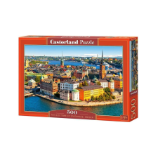 Castorland 500 db-os puzzle - Stockholm óvárosa, Svédország (B-52790) puzzle, kirakós