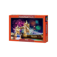 Castorland 500 db-os puzzle - Tower Bridge, London (B-52592) puzzle, kirakós