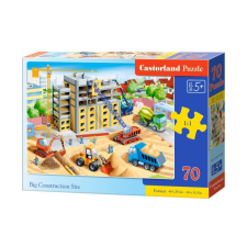 Castorland 70 db-os puzzle - A nagy építkezés (B-070138) puzzle, kirakós