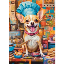 Castorland 70 Db-Os Puzzle - Kutya Séf (B-070206) (632378) puzzle, kirakós