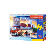 Castorland 70 db-os puzzle - Tűzoltóállomás (B-070121) puzzle, kirakós