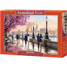 Castorland Along the river 2000 pcs Kirakós játék 2000 db Város (200566) puzzle, kirakós