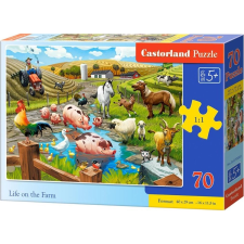 Castorland B-070060 kirakós játék 70 db Farm (342941) puzzle, kirakós
