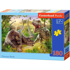 Castorland Dinosaur Battle 180 pcs Kirakós játék 180 db Állatok (GXP-651337) puzzle, kirakós