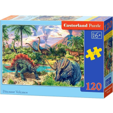 Castorland Dinosaur Volcanos 120 pcs Kirakós játék 120 db Rajzfilmek (GXP-577226) puzzle, kirakós