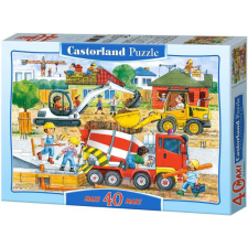 Castorland építkezés 40db-os maxi puzzle (B-040018-1) (040018) puzzle, kirakós