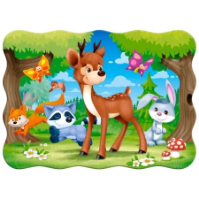 Castorland erdei állatkák puzzle 30 darabos puzzle, kirakós