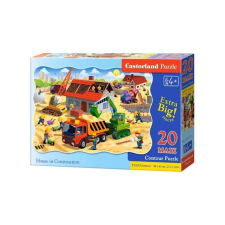 Castorland Ház építés 20db-os Maxi puzzle - Castorland puzzle, kirakós