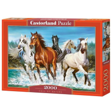 Castorland Hív a természet (Lovak) 2000 db-os (C-200702) puzzle, kirakós
