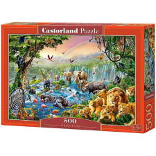 Castorland Jungle River 500 pcs Kirakós játék 500 db Állatvilág (52141) puzzle, kirakós