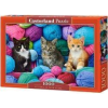 Castorland Kittens in Yarn Store Kirakós játék 1000 db Állatok (469900)
