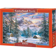 Castorland Mountain Christmas 1000 pcs Kirakós játék 1000 db Tájkép (372008) puzzle, kirakós