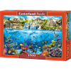 Castorland Puzzle 1500 Elem Kalóz Sziget - Korallzátony (505874)