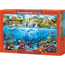 Castorland Puzzle 1500 Elem Kalóz Sziget - Korallzátony (505874) puzzle, kirakós