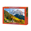 Castorland Puzzle 2000 db. Szent Magdolna-templom, Dolomitok