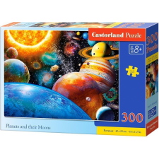 Castorland Puzzle Bolygók és holdjaik 300 darab (241104) puzzle, kirakós
