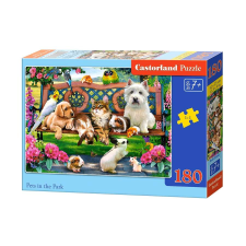 Castorland Puzzle - Háziállatok a parkban 180db puzzle, kirakós