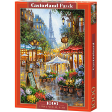 Castorland Spring Flowers, Paris Kirakós játék 1000 db Művészet (257327) puzzle, kirakós