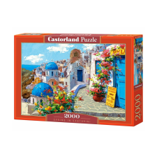 Castorland Tavasz Santoriniben 2000 db-os (C-200603) puzzle, kirakós