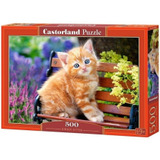 Castorland Vörös cica a padon 500 db-os (52240) puzzle, kirakós