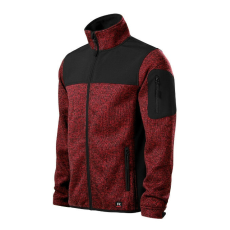  Casual softshell kabát férfi knit marlboro red M