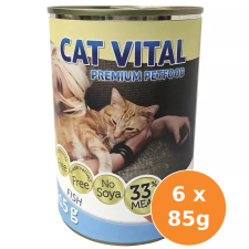 Cat Vital konzerv hal 6x415g macskaeledel