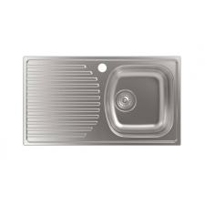 Cata CDS-1 EI Mosogatótálca csepegtetővel inox jobb medencés 02606401 mosogatótálca