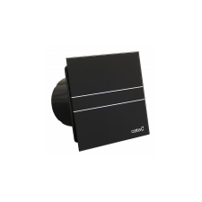 Cata Fürdőszoba ventilátor Cata E-120G BK ventilátor üveg előlappal, fekete ventilátor