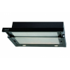 Cata TF-2003/60 LED BLACK GLASS 60cm fekete beépíthető kihúzható konyhai elszívó 600m3