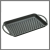 CATTARA Cattara Grill serpenyő fogantyúval öntöttvas 33x21,5cm 13062