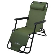 CATTARA Összecsukható nyugágy/szék COMFORT zöld kerti bútor