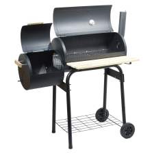 Cattara Smokie faszénes grill füstölővel, 100 x 55 x 113 cm grillsütő