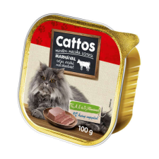  Cattos Alucup macskaeledel marha 100g macskaeledel