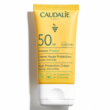 Caudalie Vinosun Protect High Protection Cream SPF50 Fényvédő Krém 50 ml naptej, napolaj